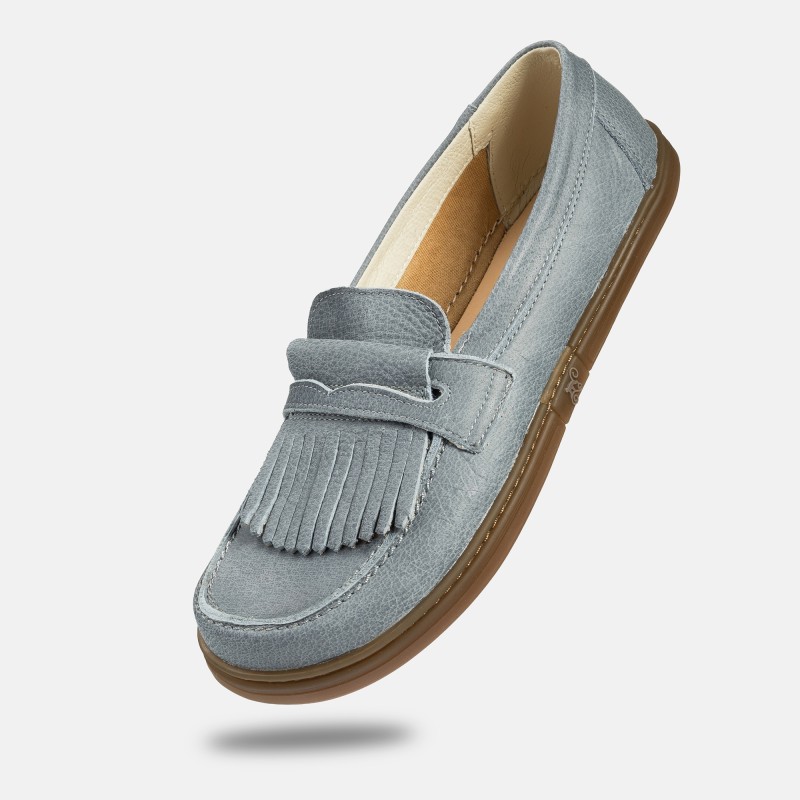 Pánské barefoot mokasíny - Pienza Azzuro