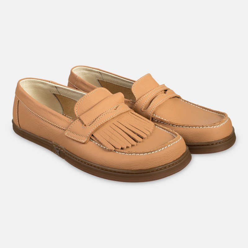 Pánské barefoot mokasíny - Pienza Amber