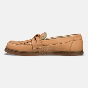 Men's slip-on barefoot loafers - Pienza Amber