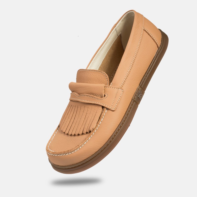 Pánské barefoot mokasíny - Pienza Amber
