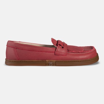 Męskie wsuwane mokasyny barefoot - Pienza Red