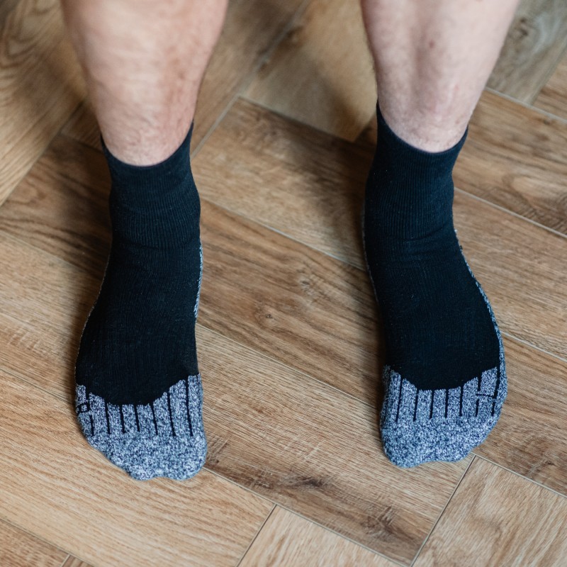 Ponožky Barefoot Sport Socks Coolmax - BLACK