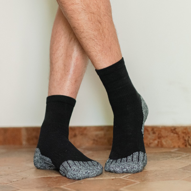Ponožky Barefoot Sport Socks Coolmax - BLACK