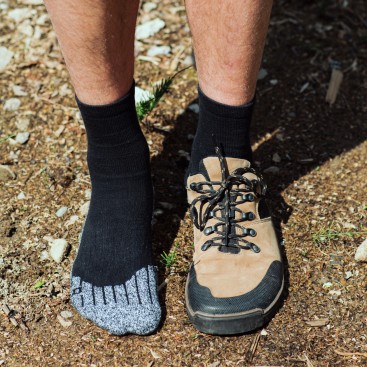 Socks Barefoot Sport Socks Coolmax - BLACK