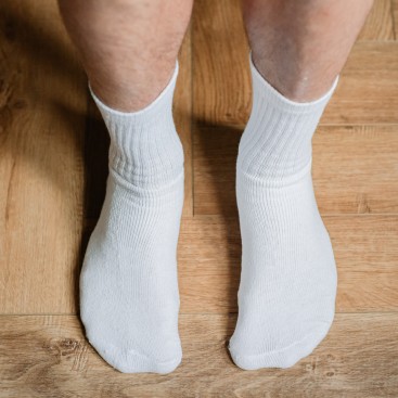 Barefoot cotton socks Barefoot Everyday Socks WHITE