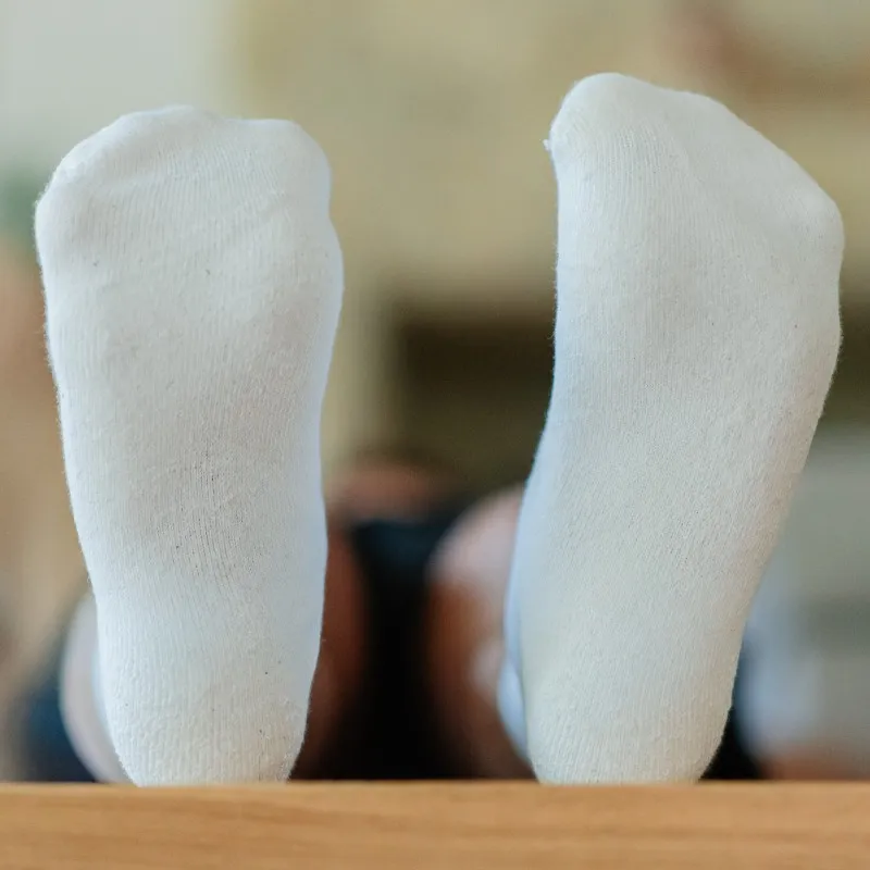Skarpety bawełniane Barefoot Everyday Socks WHITE