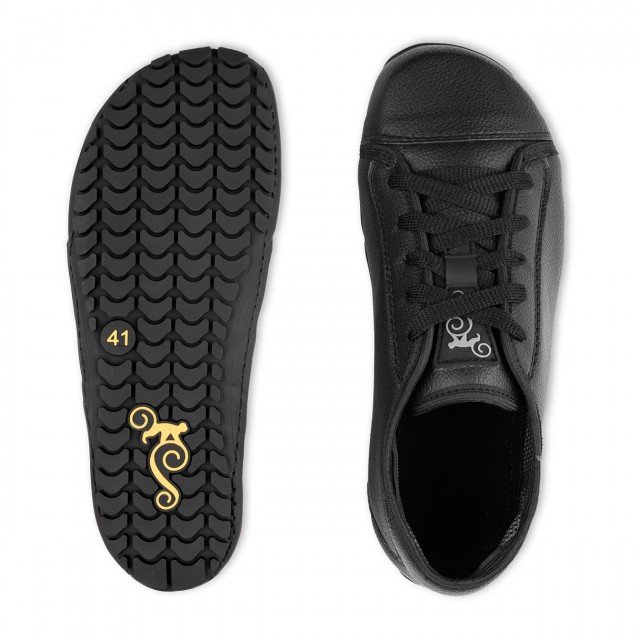 Damen Barfußschuhe - Promenade Black Vegan