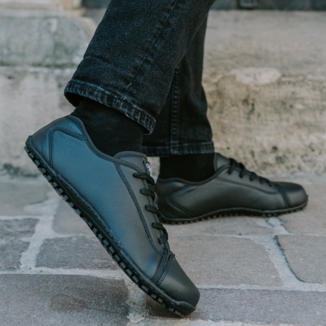 Damen Barfußschuhe - Promenade Black Vegan