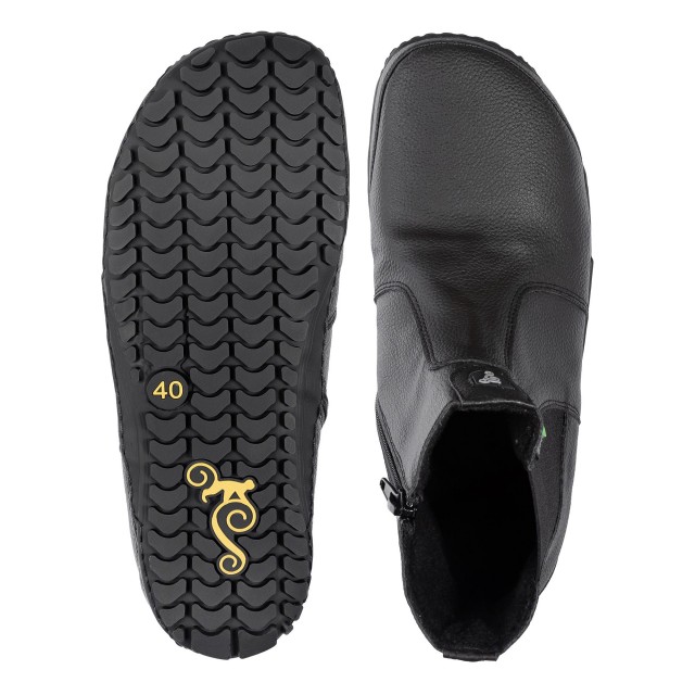 Vegan Barfußstiefel für Damen - Lupino Vegan Black