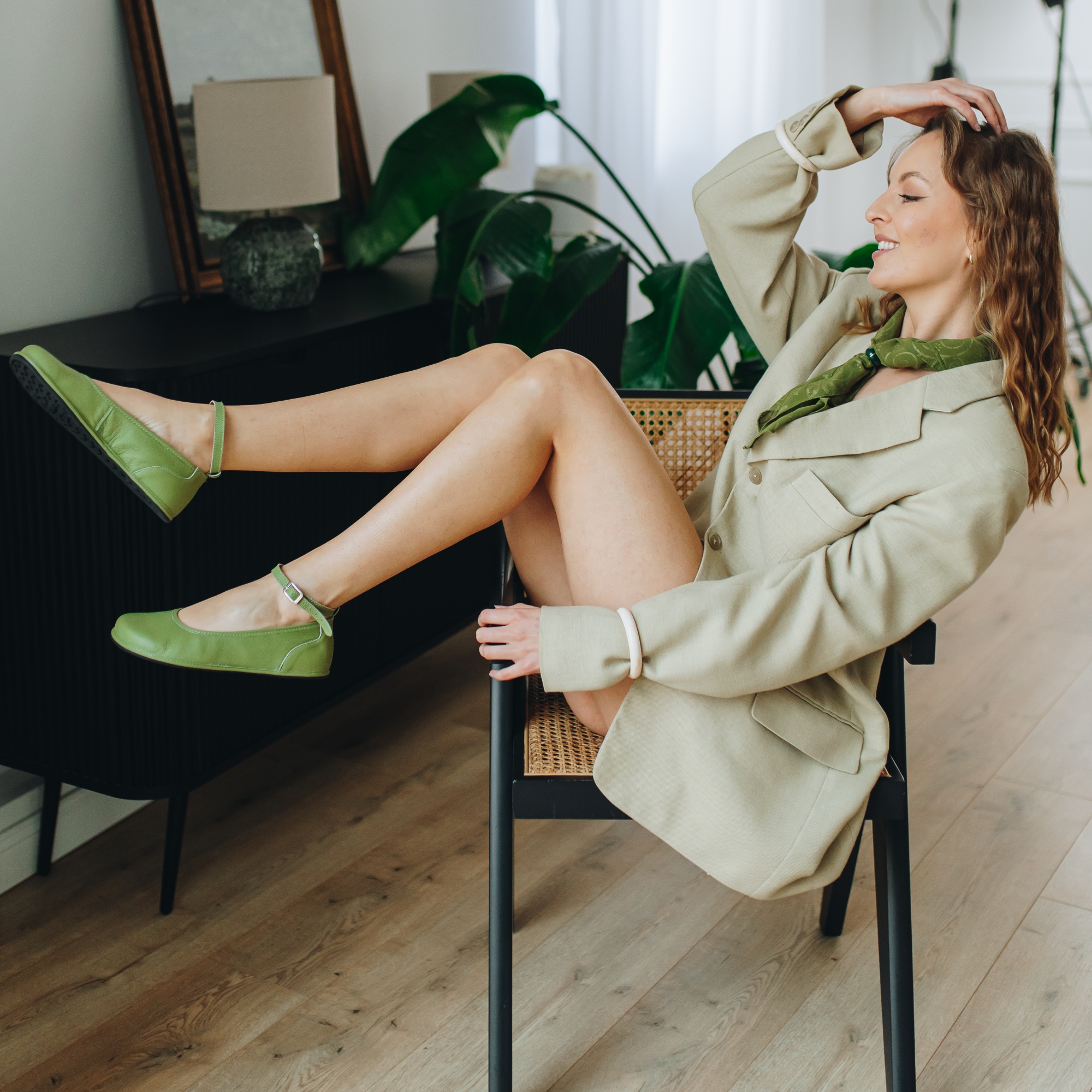 eleganckie baleriny barefoot dla kobiet