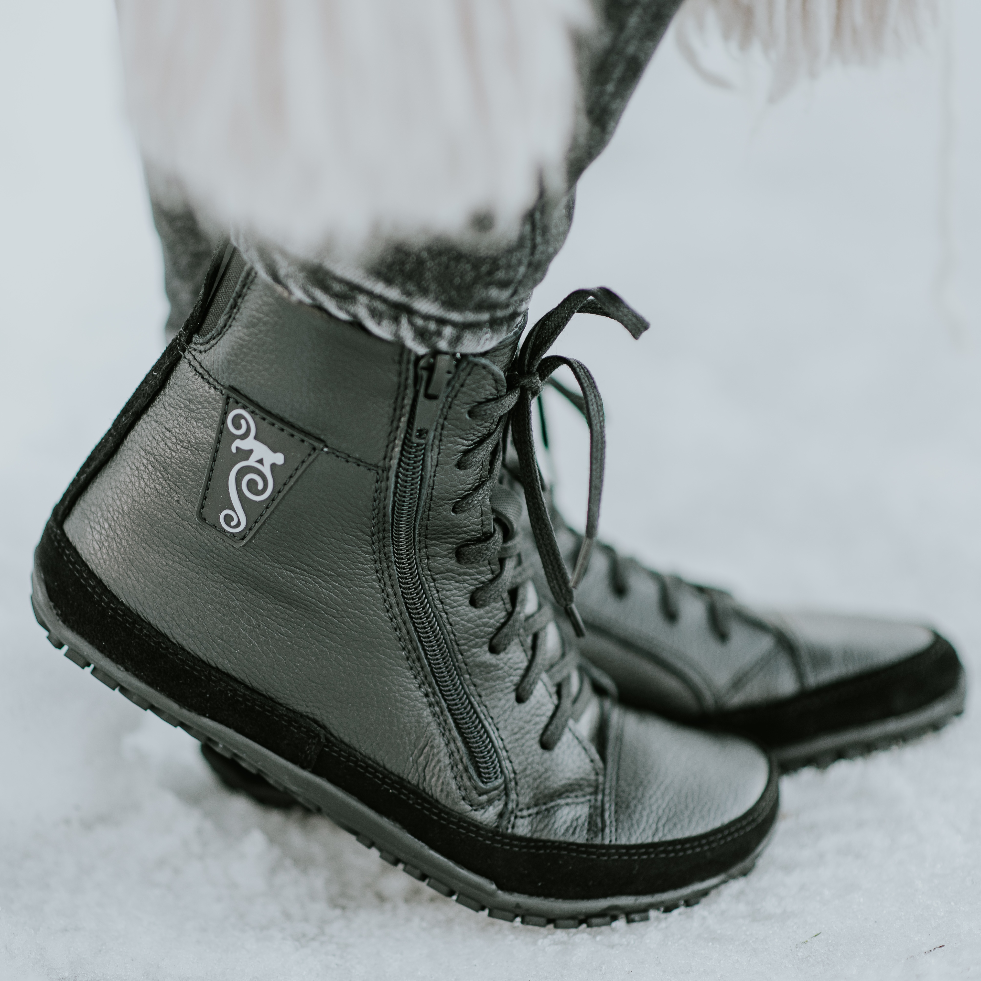 damskie zimowe obuwie barefoot