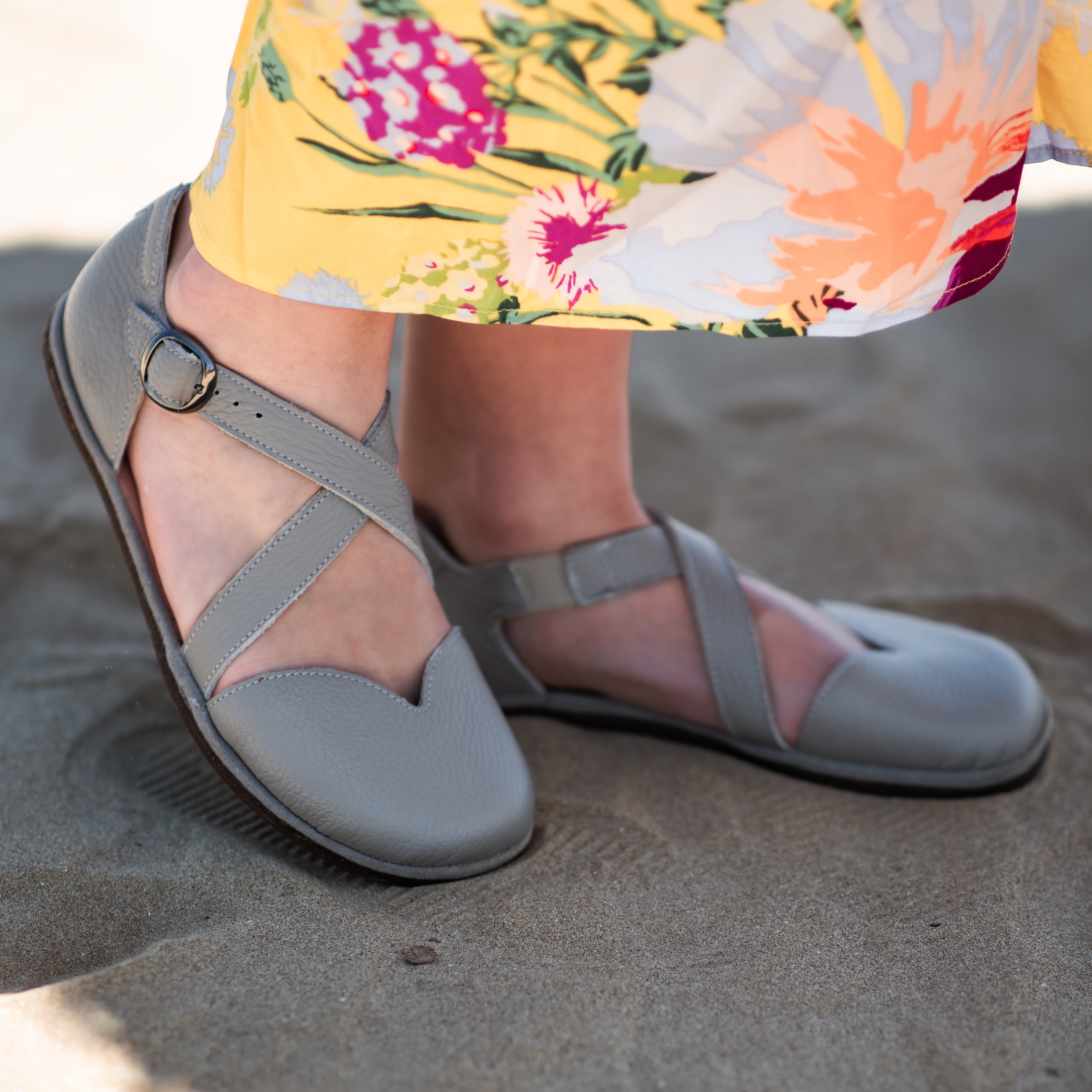 damskie sandały barefoot