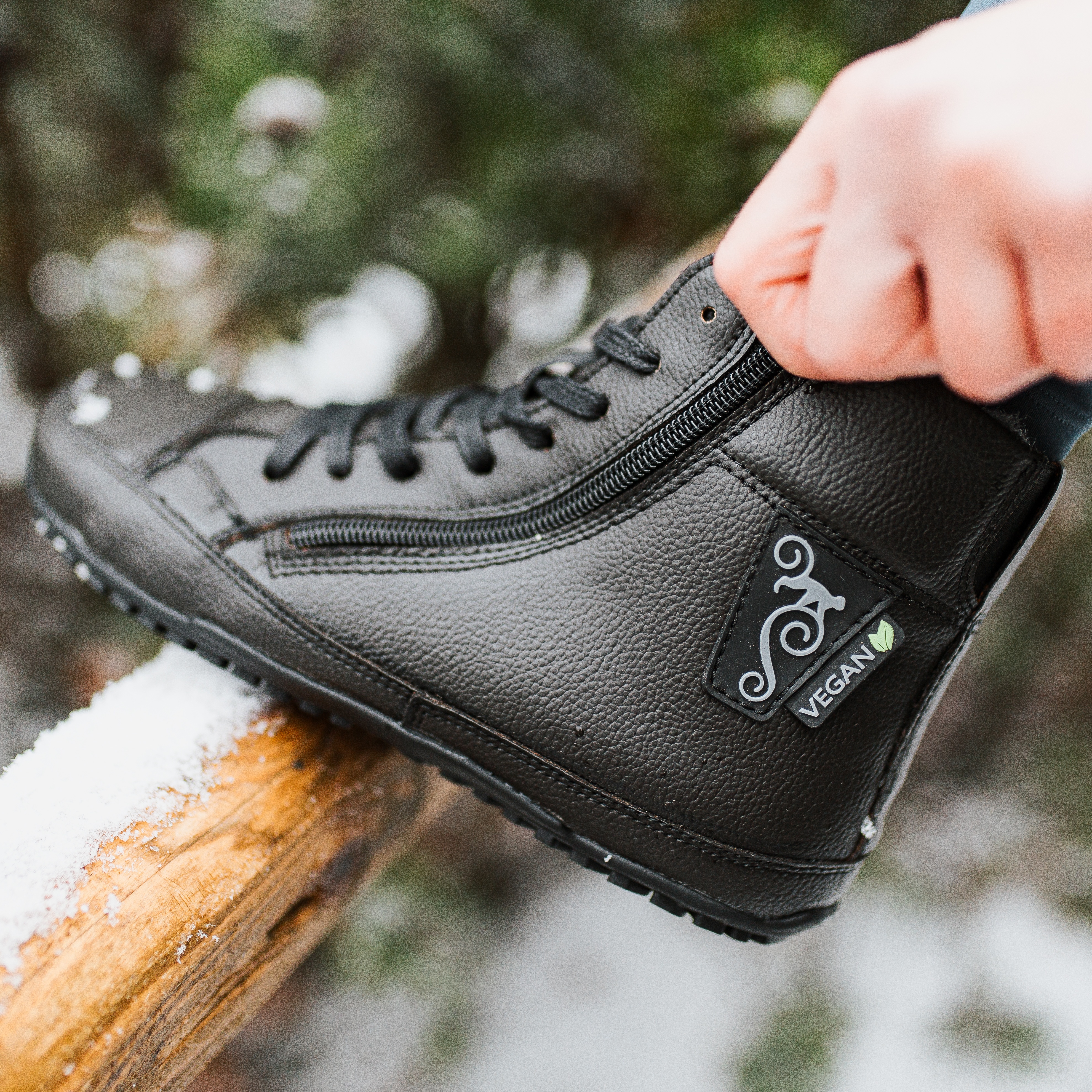 Minimalistyczne wegańskie buty męskie