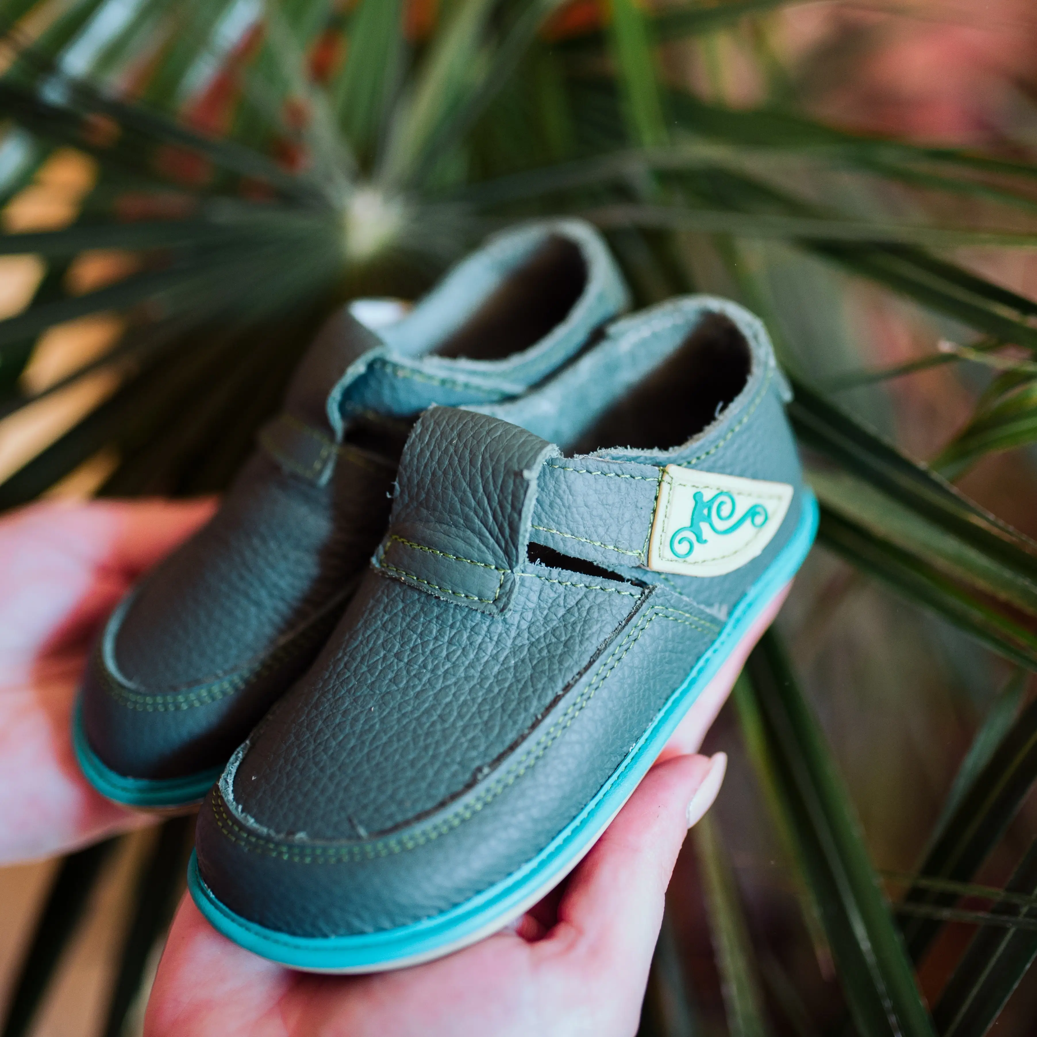 Baby First Walker Shoes – PU Leather & Canvas Toddler Shoes With Rubber Non-Slip Soles For Boys & Girls (Sizes 6-24 Months)
