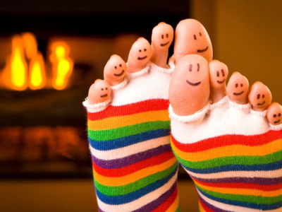 Wie kann man die Füße im Herbst und Winter warm halten?