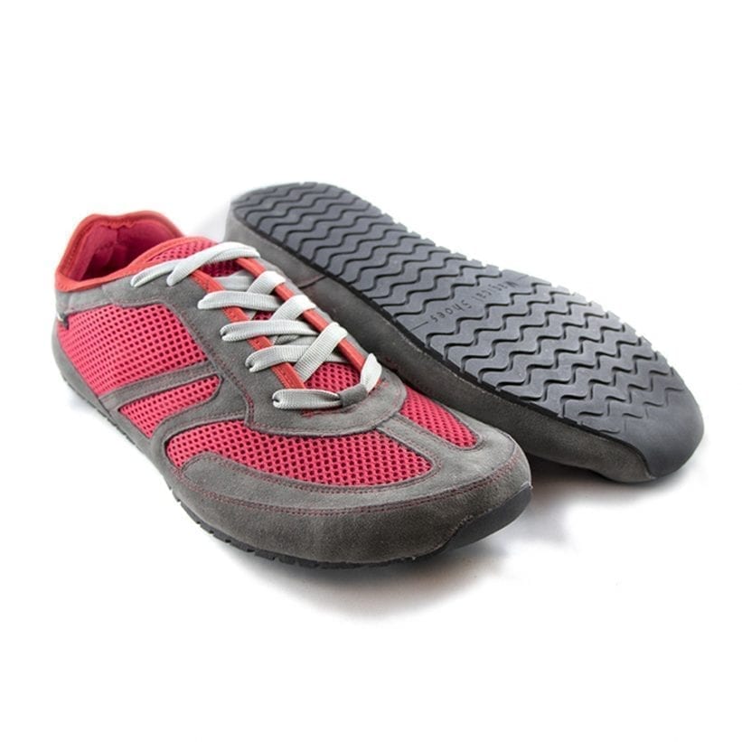 Barfußschuh-Hersteller Magical Shoes Vegan Red Barfußschuhe für natürliches und gesundes Gehen & Laufen