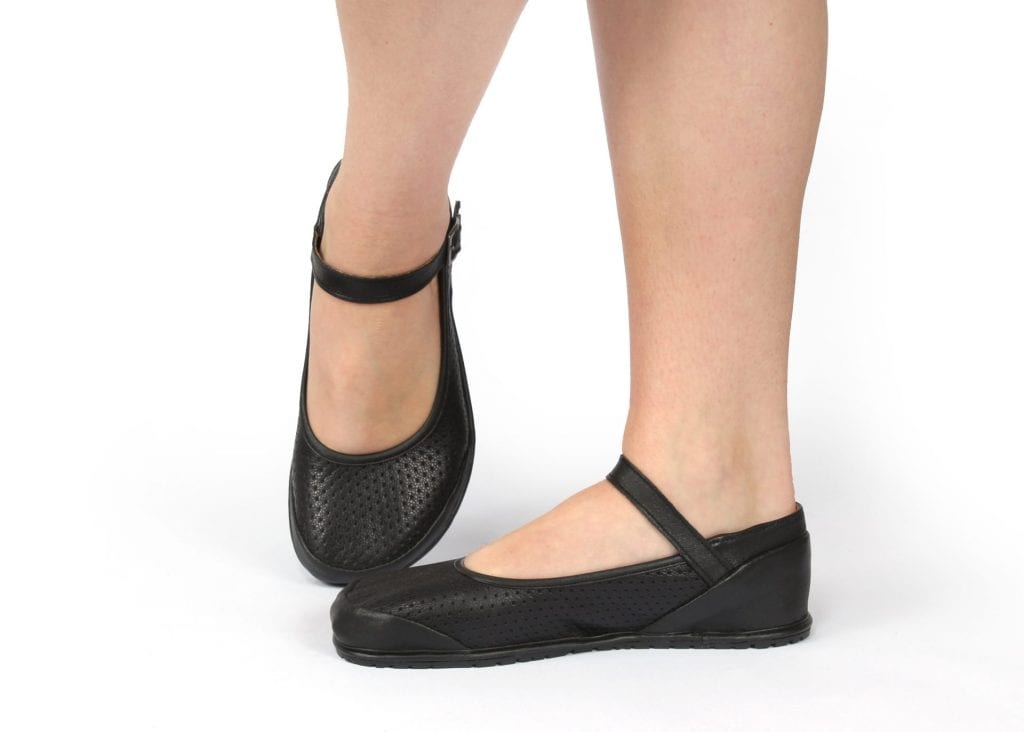 czarne baletki damskie buty barefoot Magical Shoes