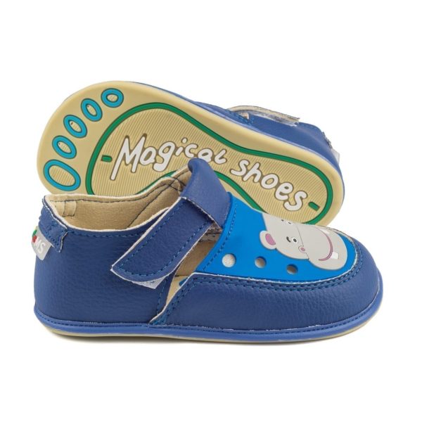 Magical Shoes Lulu BLUE - Deditos Barefoot