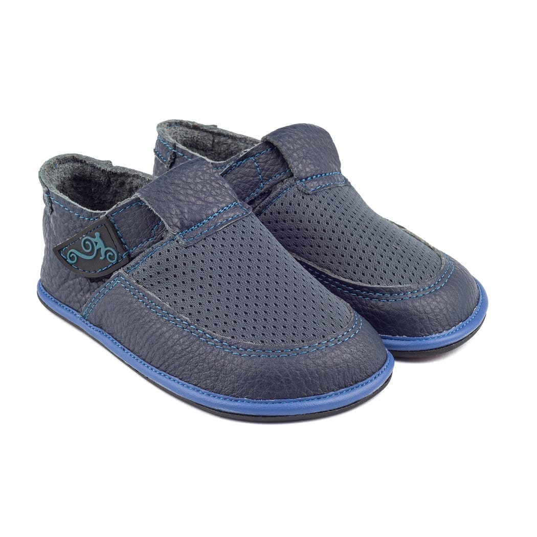 Barefoot shoes for kids BEBE NAVY BLUE - Magical Shoes