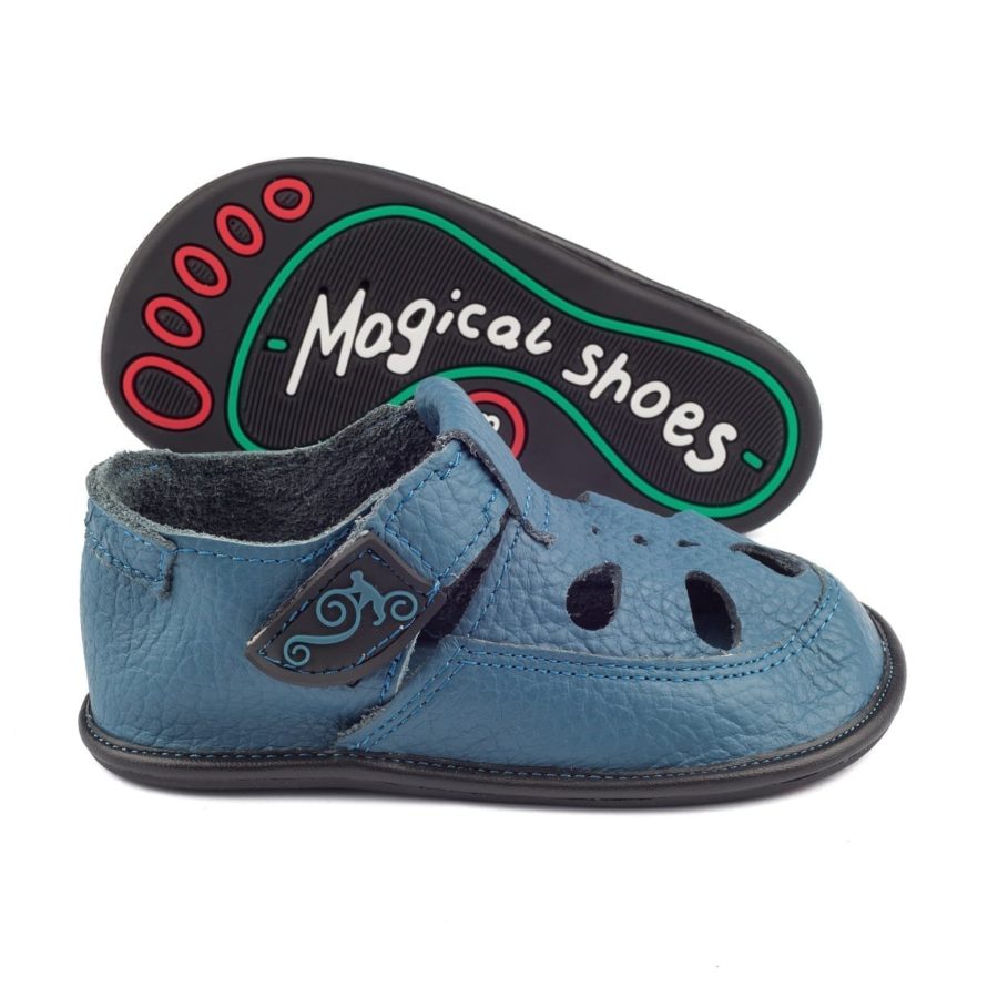 Skórzane buty dziecięce do nauki chodzenia Magical Shoes