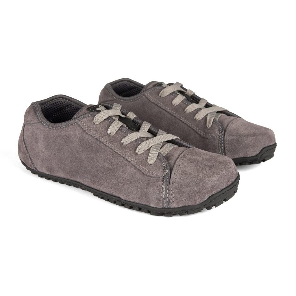 Casual Barefoot shoes Promenade Gray Suede - Magical Shoes