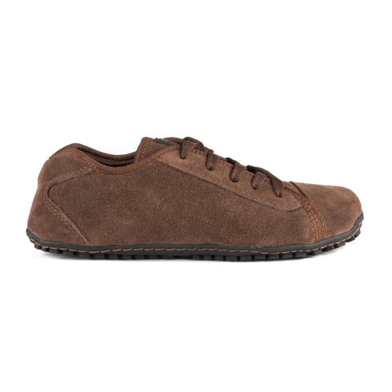 Casual Barefoot shoes Promenade Brown Suede - Magical Shoes