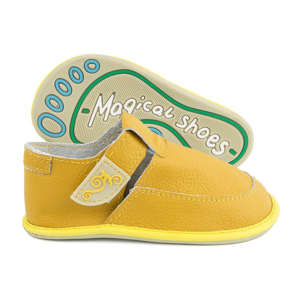 Barefoot shoes for kids LULU YELLOW - Magical Shoes