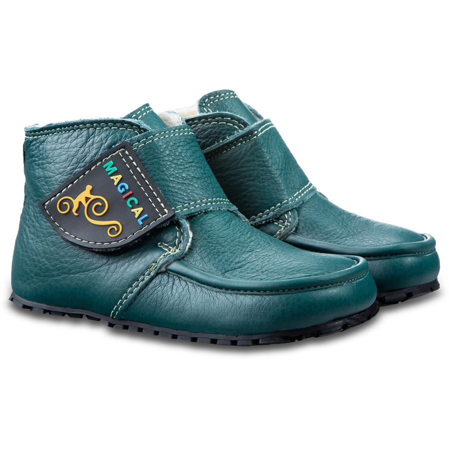 Ciepłe dziecięce buty zimowe barefoot- BAREFOOT - Magical Shoes ZiuZiu