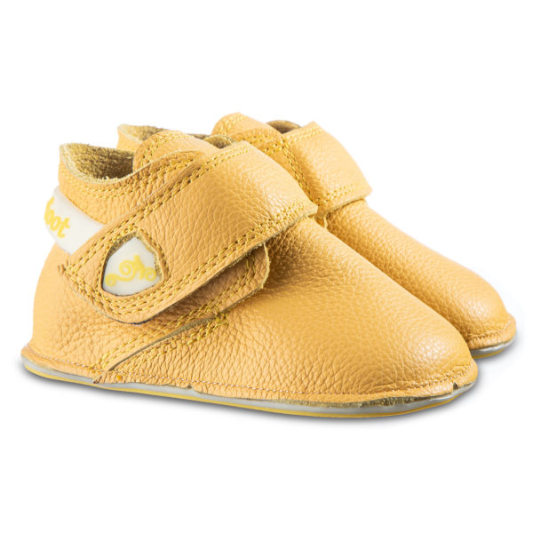 Yellow baby shoes for preschoolers - Magical Shoes Baloo