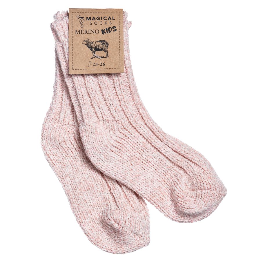 zimowe skarpety wełniane dla dziewczynki - Magical Socks Merino