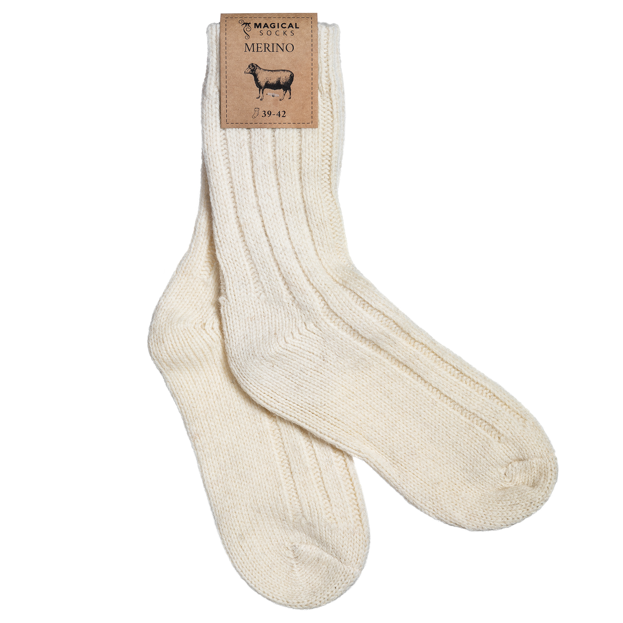 Warm and soft wool barefoot socks for men and women - Magical Socks Merino