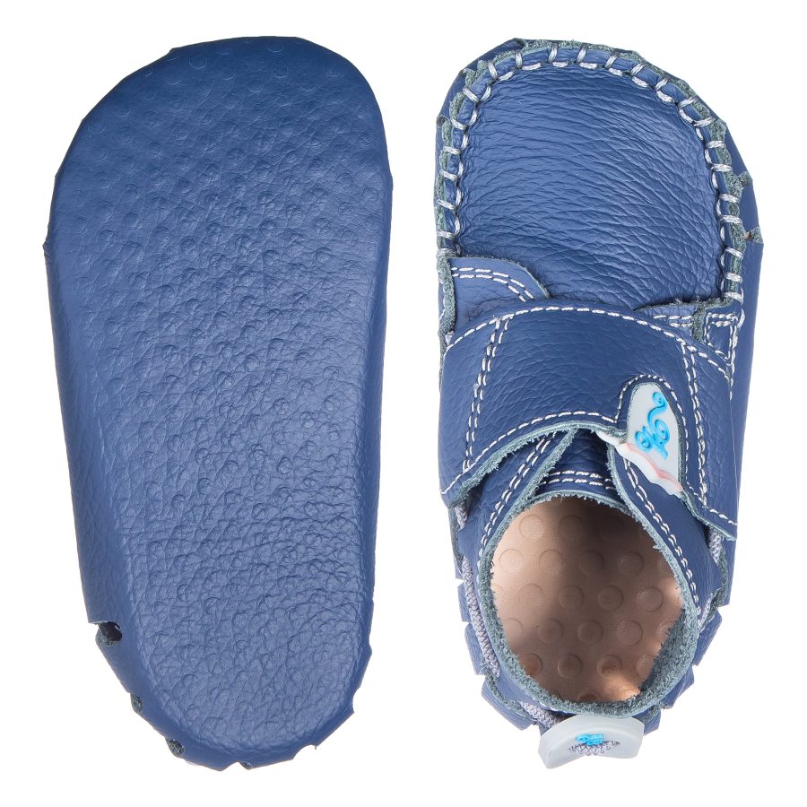 Wide toebox baby shoes from leather - Magical Shoes MOXY BABY