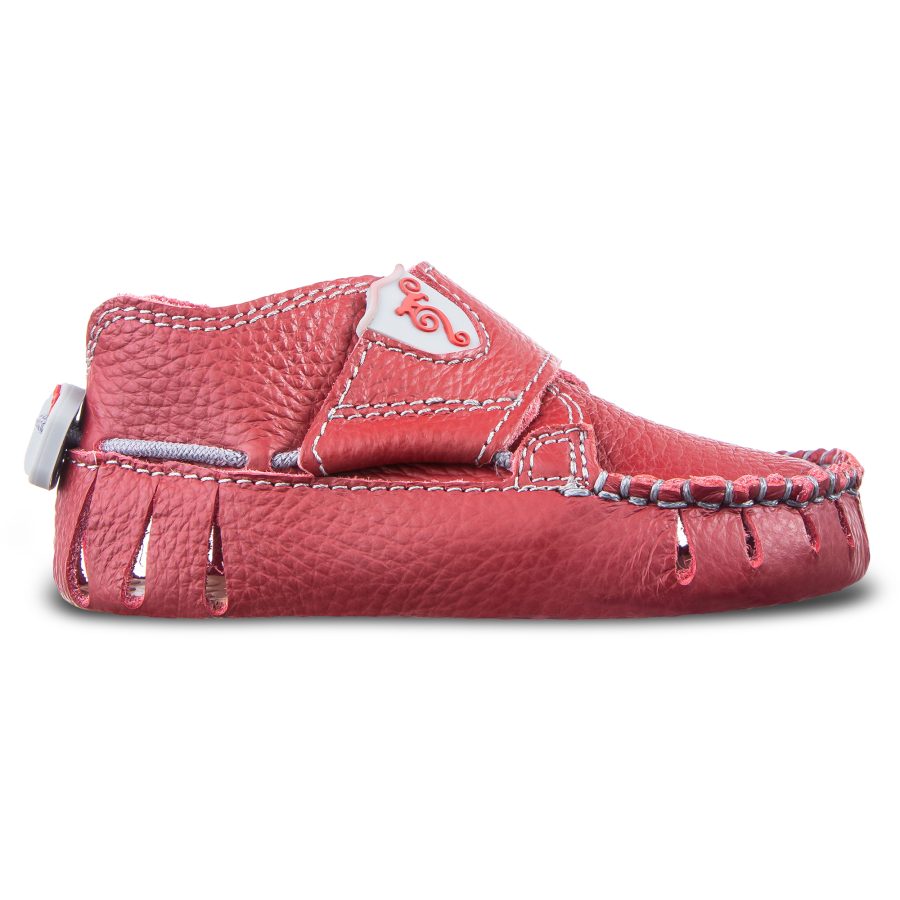 Red baby barefoot shoes - Magical Shoes MOXY BABY RED