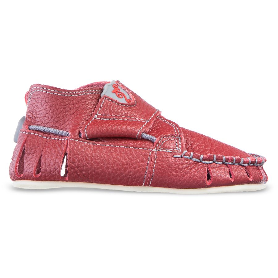 płaskie sandałki dla dziecka - Magical Shoes MOXY RED