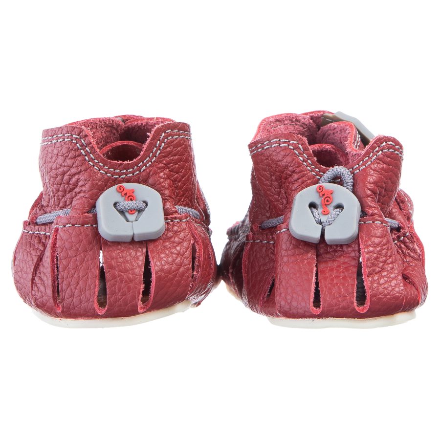 ligtweight barefoot kid's shoes - MOXY RED