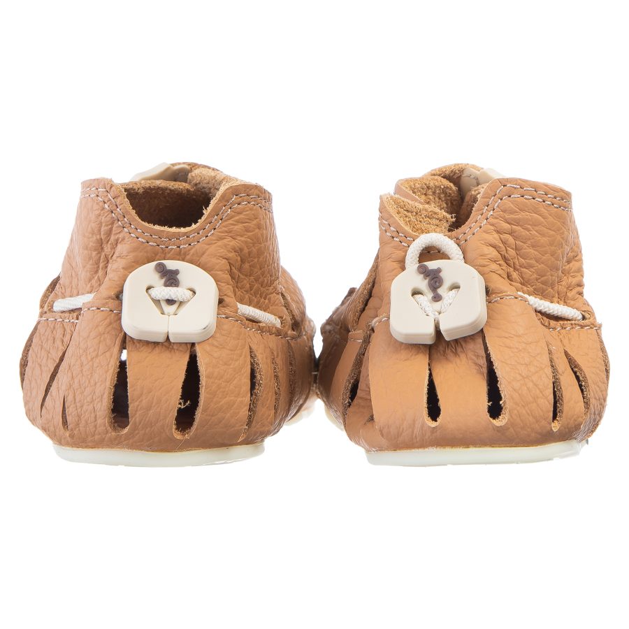 Leather baby moccasins