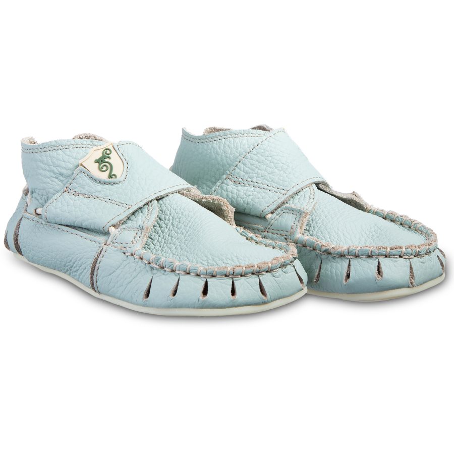comfortable kid's barefoot shoes  - MOXY MINT