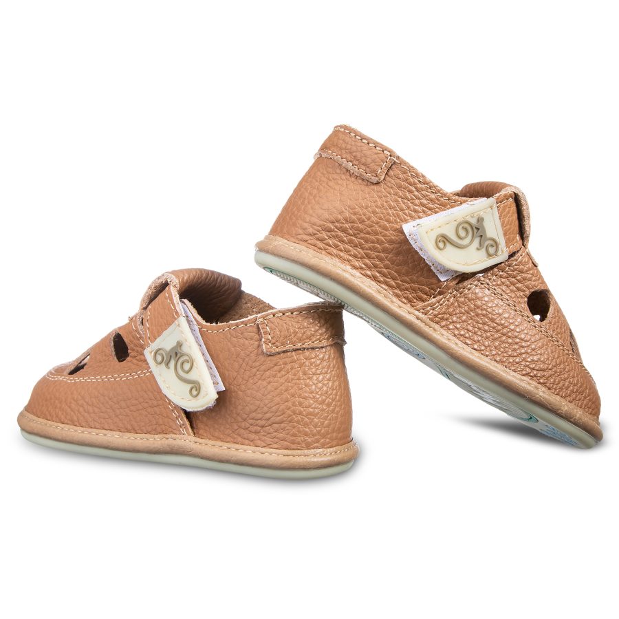 leather barefoot shoes for children for the summer - magical shoes coco