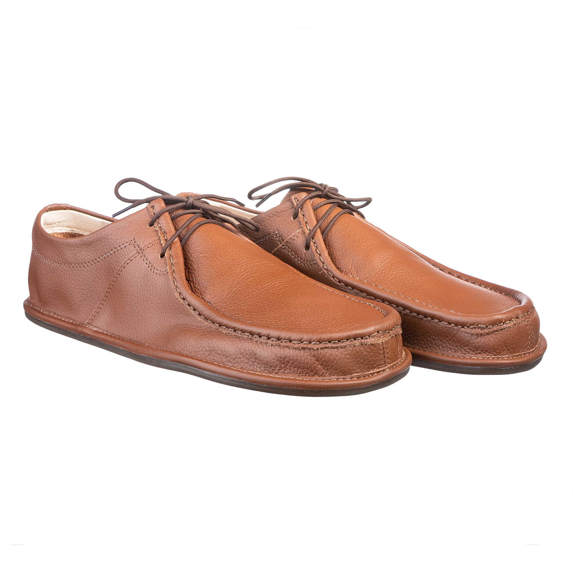 Birchbury Men's Brenston Wide Toe-Box Leather Minimalist Shoe Review -  Coach Helder