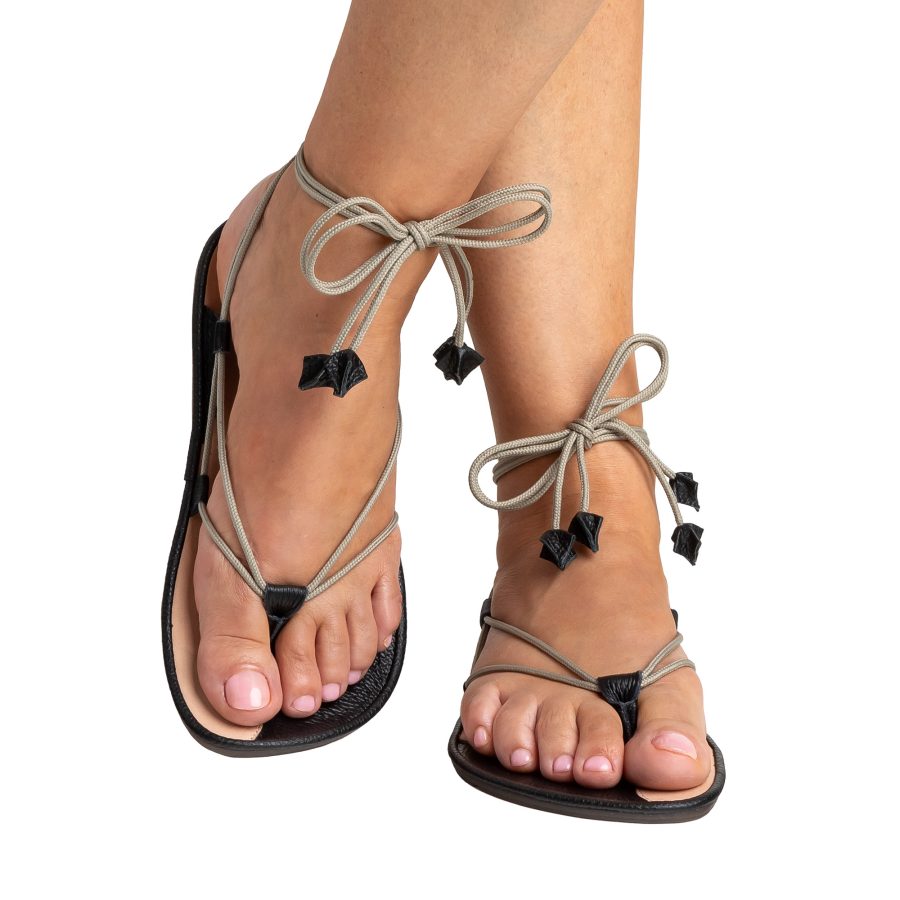 Stylish-bareofot-women's-sandals-Magical-Shoes-Moana-Black