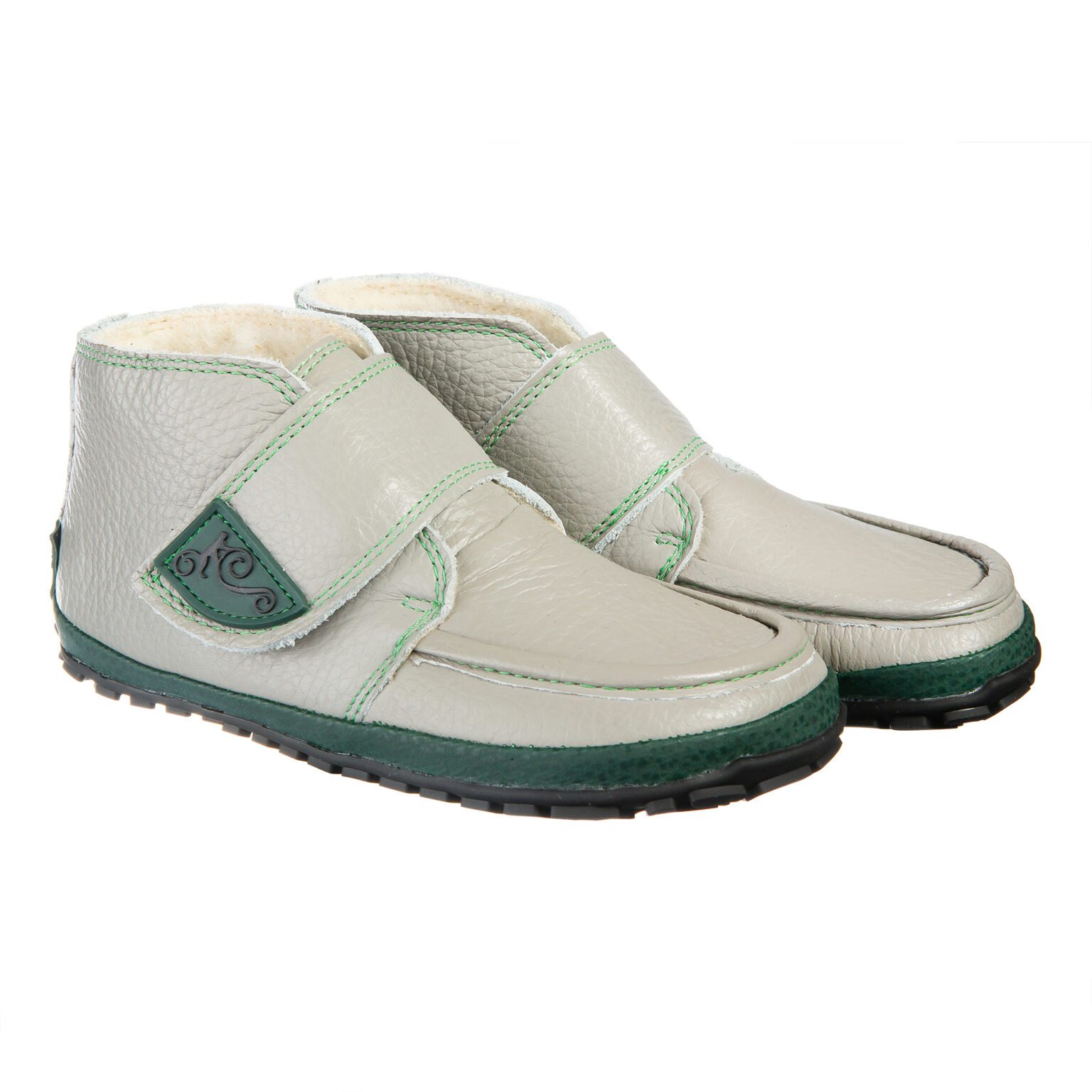 Winter Barefoot Shoes For Kids - ZiuZiu 2.0 - Emerald