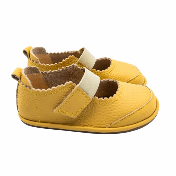Buty barefoot dla dziewczynki - GLORIA Yellow