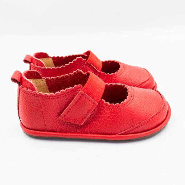 Barefoot boty pro dívky GLORIA RED