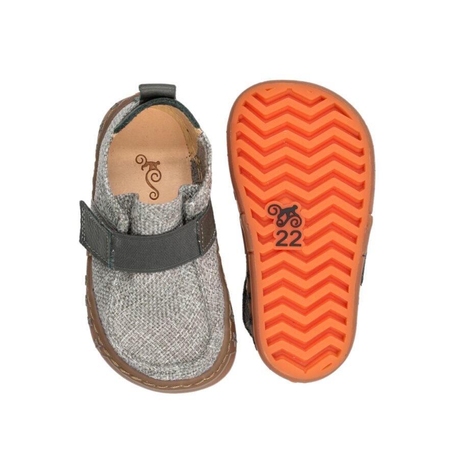 Barefoot dětská obuv - RICO SILVER