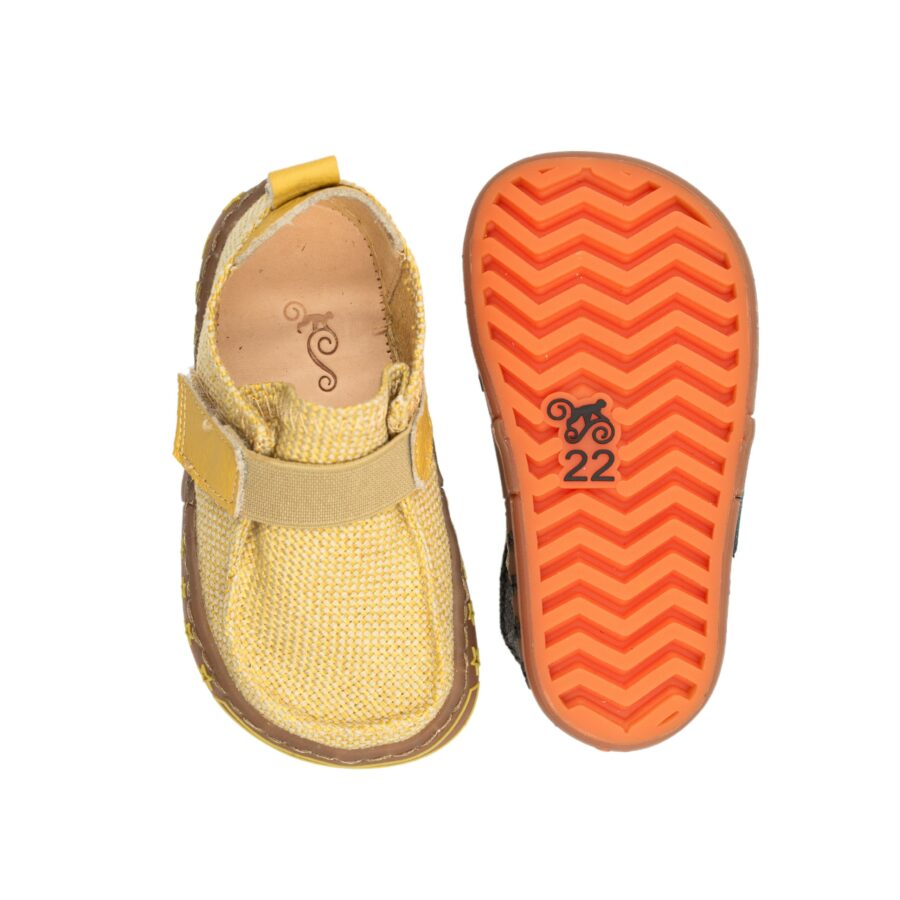 Barefoot dětská obuv - RICO CREAM