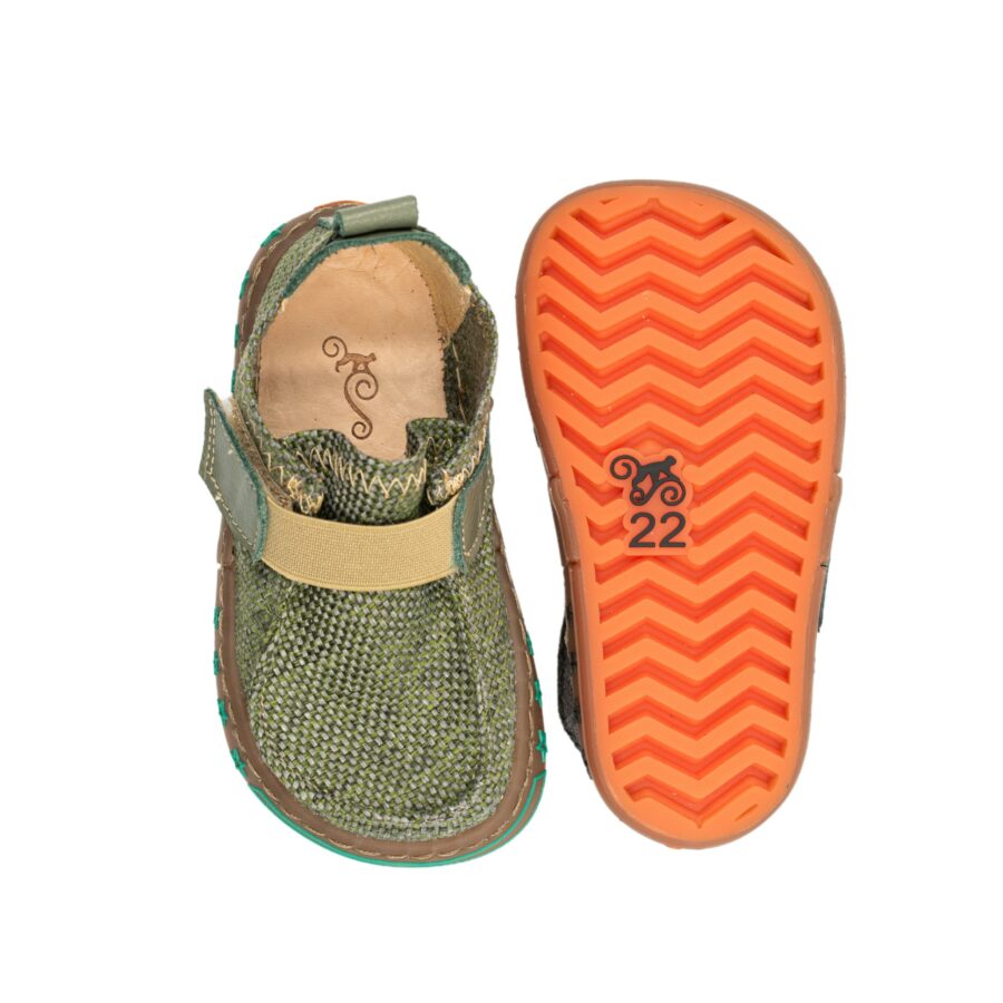 Barefoot dětská obuv - RICO GREEN