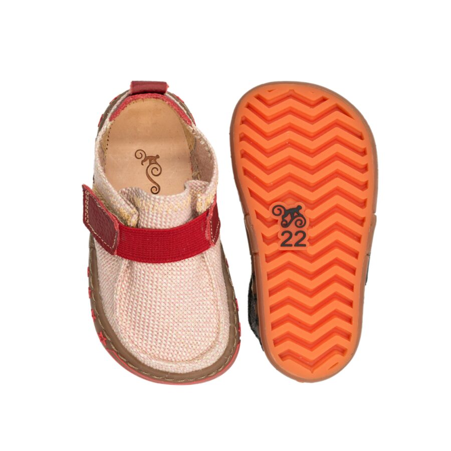 Buty dziecięce barefoot - RICO Pink