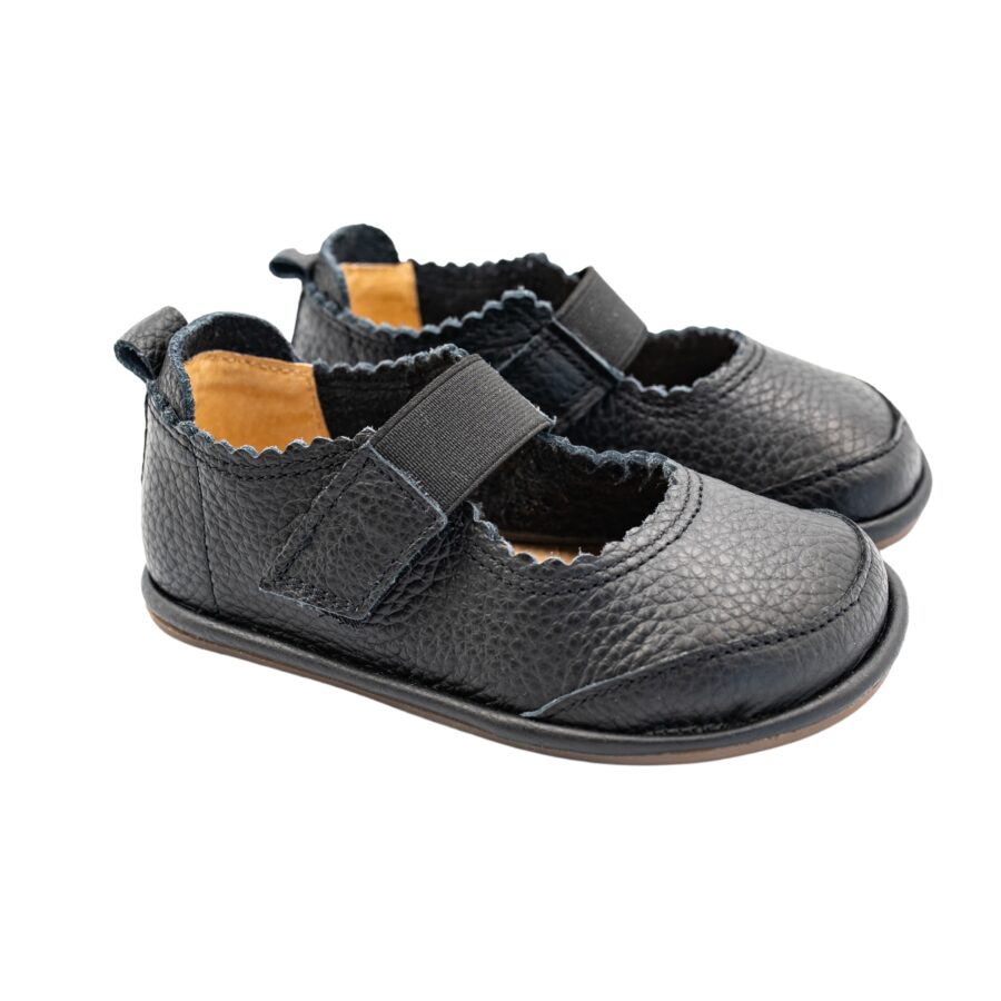 Barefoot shoes for girls - GLORIA BLACK