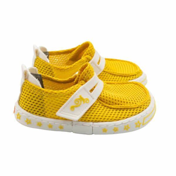 Buty dziecięce barefoot - ALEX Yellow