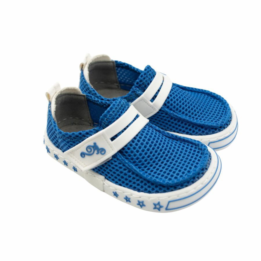 Buty dziecięce barefoot - ALEX Blue